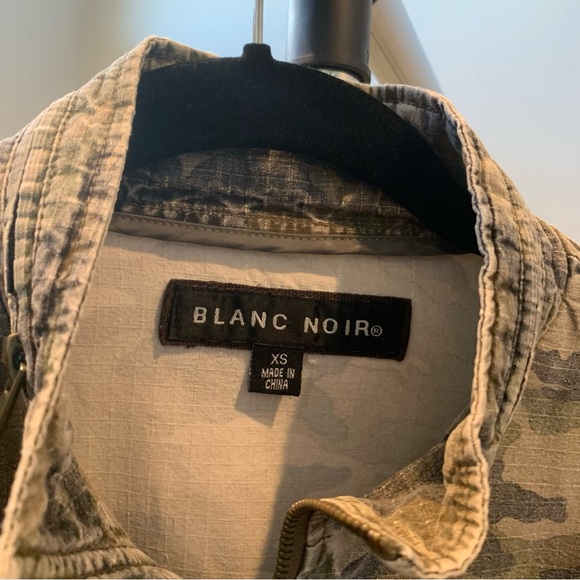 Women’s Blanc Noir Distressed Camo Jacket - Picture 4 of 13